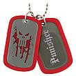 Punisher Double Sided Dog Tag Necklace